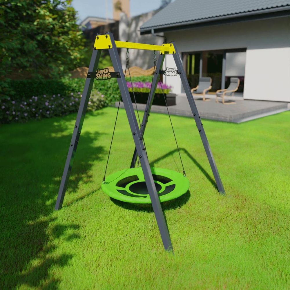 Kinderschaukel Outdoor Mit Gestell