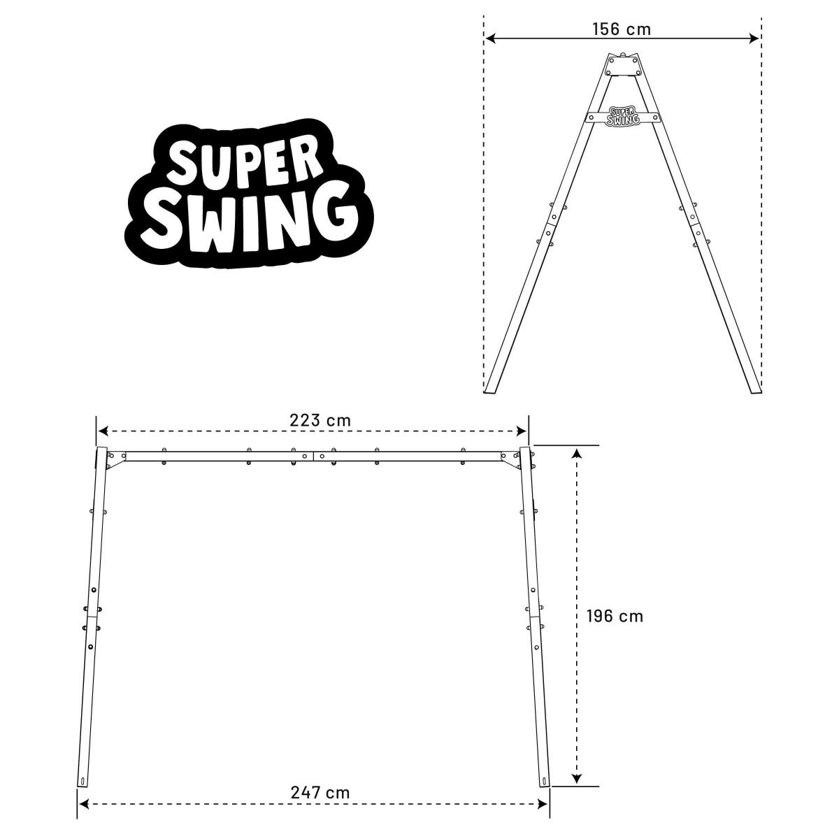 Kinderschaukel Garten Mit Nestschaukel Und Schaukel