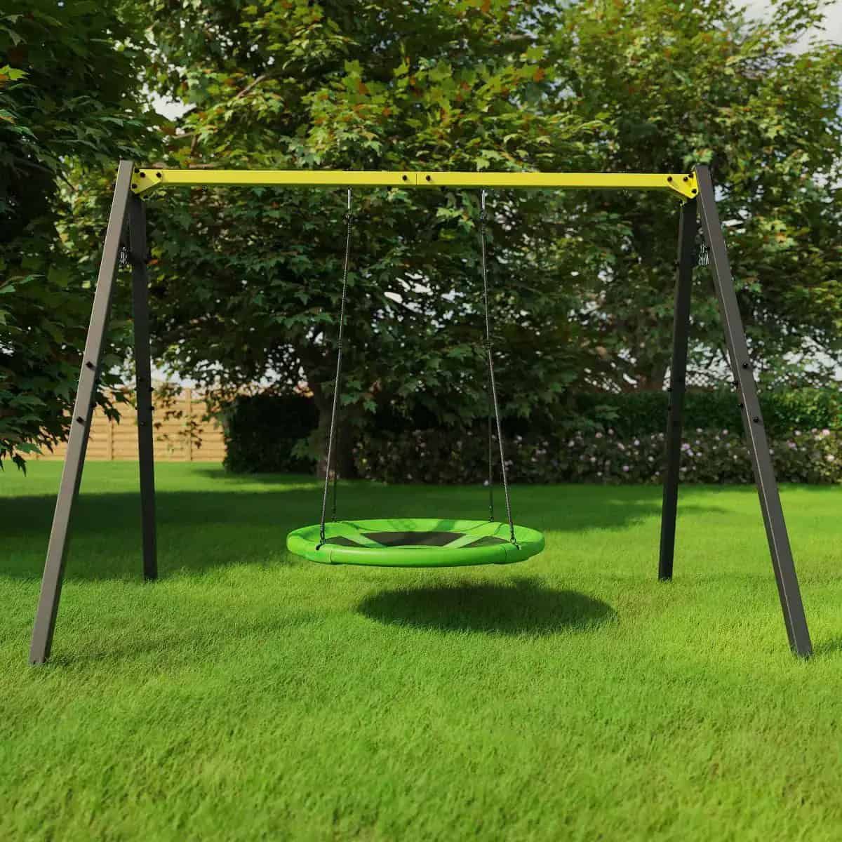 Kinderschaukel Garten Mit Nestschaukel Und Schaukel