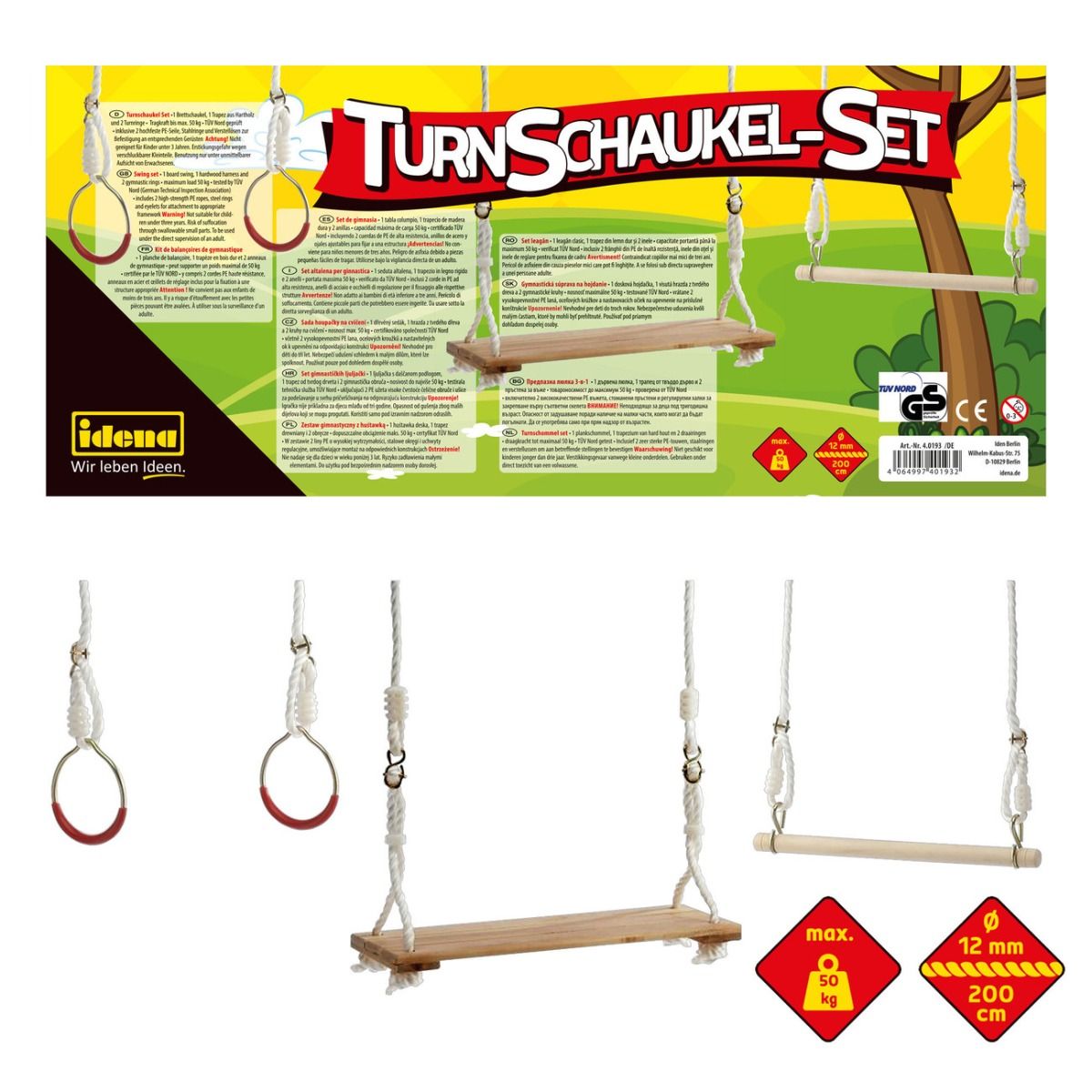 Turnschaukelset